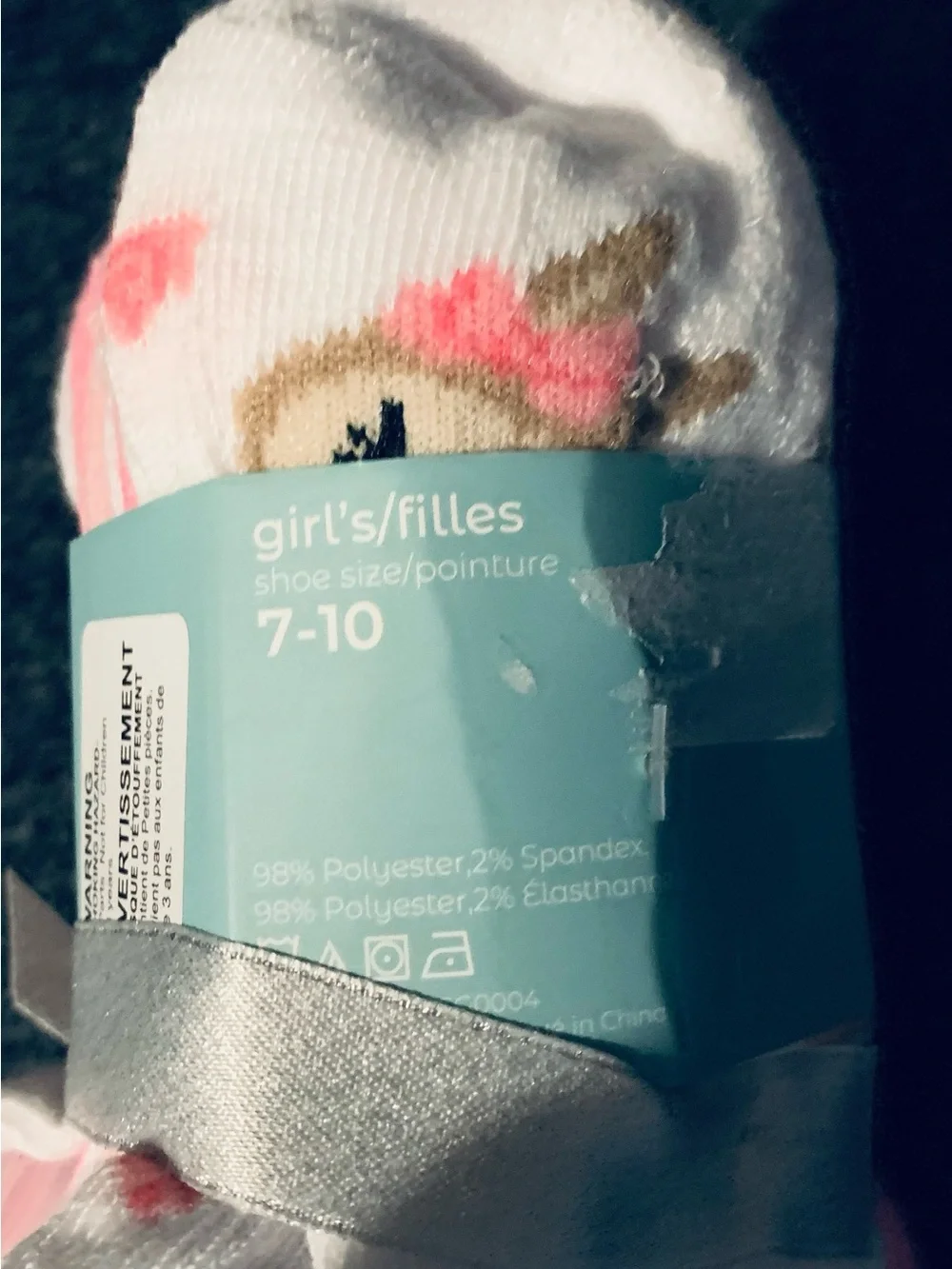 Girls Labubu socks set of 7 NWT